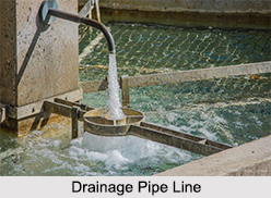 Drainage Pipe Line , Vastu Shastra