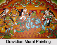 Dravidian Mural Painting, Indian Paintings