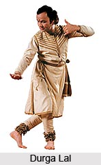Durga Lal, Indian Kathak Dancer