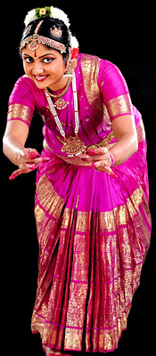 Bharatnatyam Classical Dancer - Durga Sundar depicting Yasoda playing with Krishna