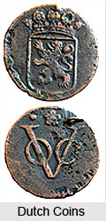 Dutch Coins in India