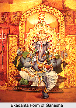 Ekadanta, Form of Lord Ganesha
