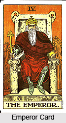 Emperor Card , Tarot Card