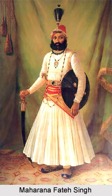 Fateh Singh, Maharana of Mewar