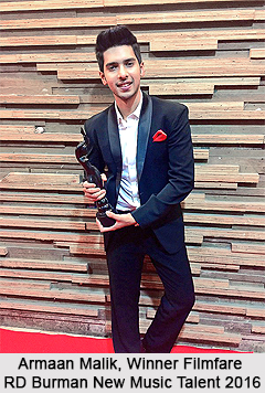 Filmfare Awards for New Music Talent, RD Burman Award