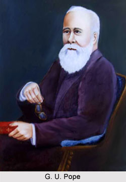 G. U. Pope, Tamil Poet