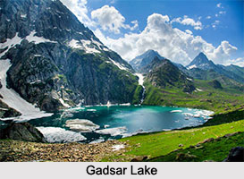 Gadsar Lake, Ganderbal District, Jammu and Kashmir
