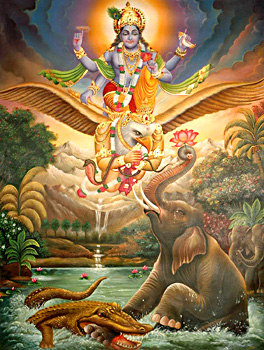 Gajendra Moksham, Legends of Kerala