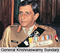 General Krishnaswamy Sundarji , Former chief of Indian Army