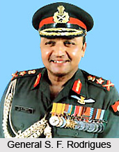 General S F Rodrigues, Governor of Punjab