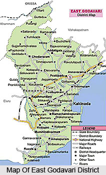 Geography Of East Godavari District,Andhra Pradesh