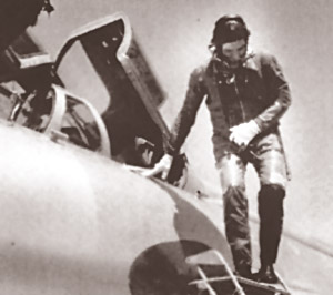 Arjan Singh Getting out of a Mig 21, after a flight