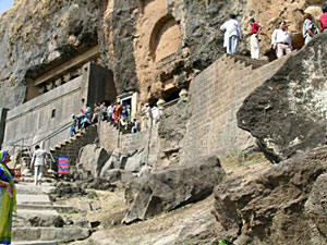 Girijaatmaja Vinayak temple at Lenayadri