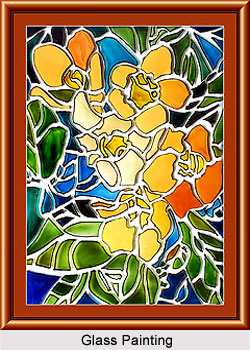 Glass Painting in India