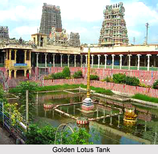 Golden Lotus Tank, Madurai, Tamil Nadu