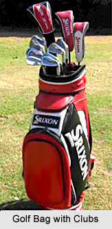 Golf Bag with Clubs