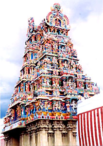 Gopuram madurai Temple of Salem District, Tamil Nadu