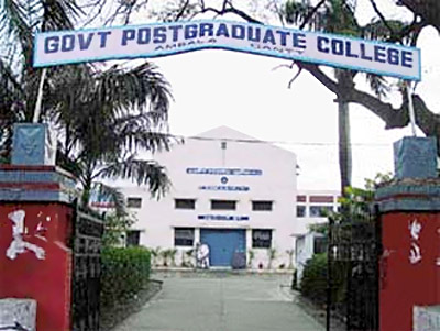 Government Post Ggraduate Collage at Ambala