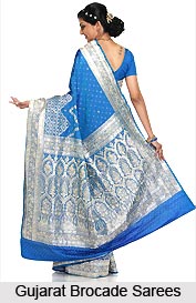 Gujarati Brocade Sarees, Sarees of West India