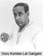 Guru Kundan Lal Gangani, Indian Dancer