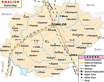 Gwalior District, Madhya Pradesh