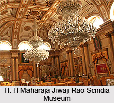 H. H Maharaja Jiwaji Rao Scindia Museum, Gwalior, Madhya Pradesh
