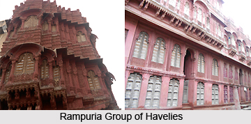 Havelis in Bikaner District, Rajasthan