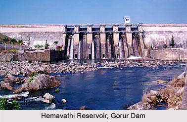 Hemavathi Reservoir, Gorur Dam, Karnataka