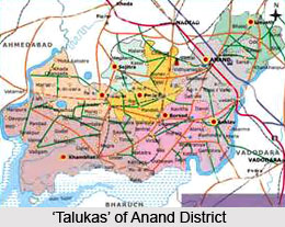 History of Anand District