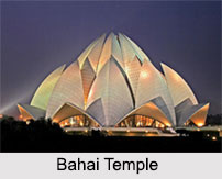 History of Bahai Temple, Bahai Temple, Indian Temples