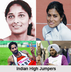 Indian High Jumpers, Indian Athletes