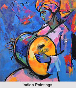 Contemporary Indian Paintings