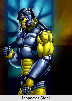 Inspector Steel - Characters in Indian Comics Series