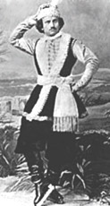 Jackson Haines, a famous American skater 