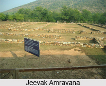 Jeevak Amravana Vihar, Rajgir, Bihar