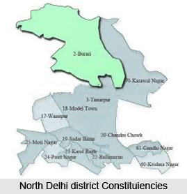 Jharoda Majra Burari, North Delhi district, Delhi