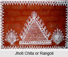 Jhoti Chita, Folk Paintings of Odisha