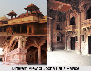 Jodha Bai`s Palace, Fatehpur Sikri