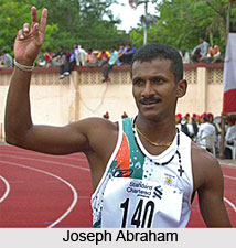 Joseph Abraham, Indian Athlete