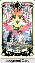 Judgment Card , Tarot Card