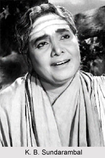 K. B. Sundarambal, Tamil Theatre Personality