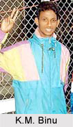 K M Binu, Indian Athlete