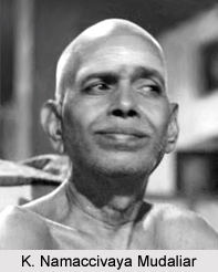 K. Namaccivaya Mudaliar, Tamil Author