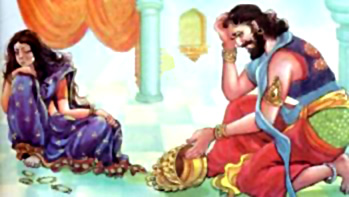 Kaikeyi and Dasaratha