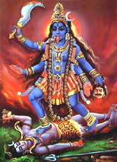 Rudrakali, Goddess Kali, Hindu Goddess