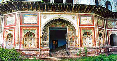 The main haveli of the Kalsia rulers in Chhachrauli, Harayana