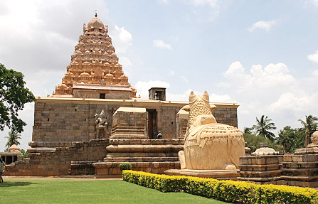 Kangaikonda cholapuram temple which was built by the King Rajendra Cholan of Chola`s Empire - Ariyalur,Tamil Nadu