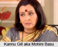 Kannu Gill aka Mohini Basu, Indian TV Actress