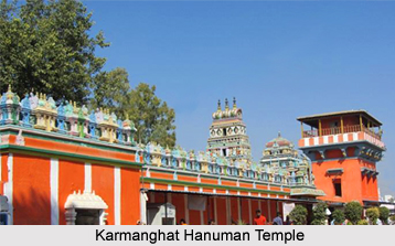 Karmanghat Hanuman Temple, Andhra Pradesh