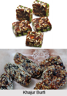 Khajur Burfi, Indian Sweet